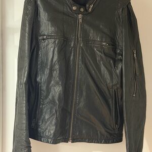 Juicy Couture Black Leather Jacket
